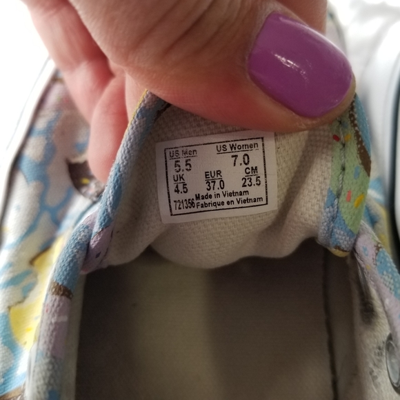 Vans Doughnuts Sneakers Size 7 EUC! - Picture 5 of 16